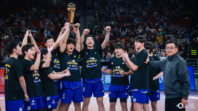 【动力图】Jr.NBA上海赛区南模中学实现四连冠