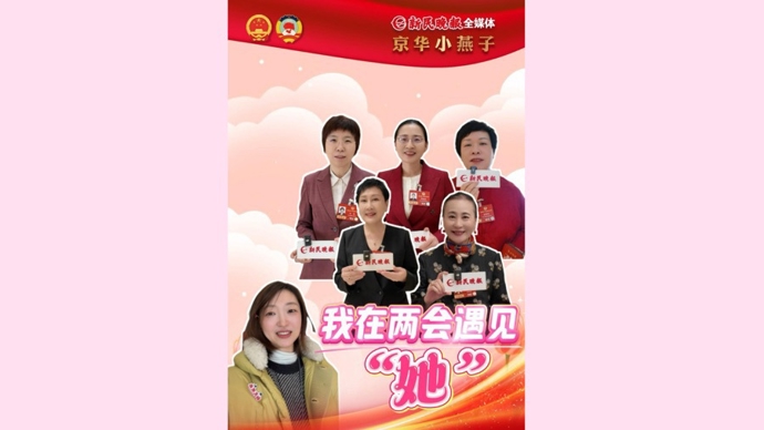我在两会遇见“她”｜京华小燕子