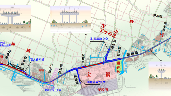 上海将新增一条北上出省新通道，S16蕰川高速工程建设有序推进