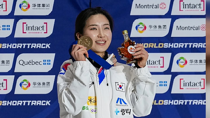 短道世锦赛｜韩国揽近半金牌成最大赢家，男女当家选手林钟彦、金吉莉各夺两金