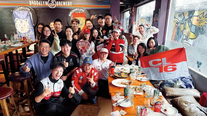 上海F1车迷，特别幸福