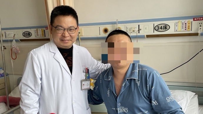 35岁男子来沪出差突发心梗，一小时31次电击抢回生命！