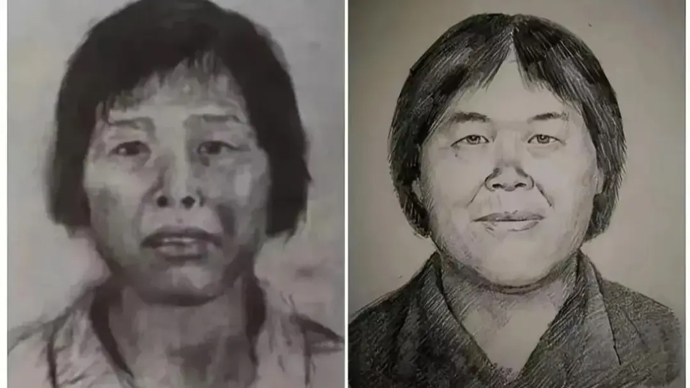 “梅姨”与模拟画相似不足30%？其同居男友回忆细节！真实长相或判决后公布