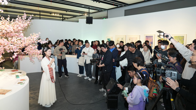 三千年诗风入日常，上图《诗经》草木意象主题展开展