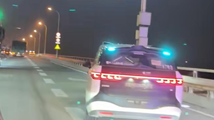 多辆“萝卜快跑”行驶中突然停车，武汉凌晨通报