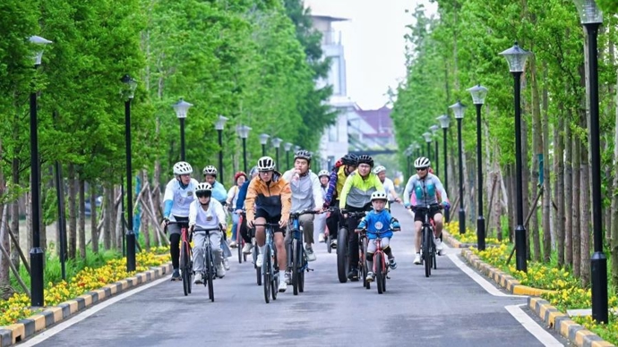 驭风而行赴乡约，2026年上海“村骑”宝山站燃情开赛