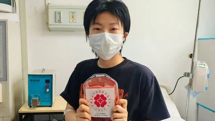 瘦小的上海姑娘有大爱！107天，为陌生儿童捐干细胞，再捐淋巴细胞