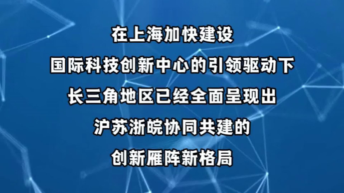 沪苏浙皖协同共建创新雁阵新格局｜王振