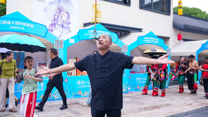 跨越千里的文化会师，五省市非遗齐聚奉贤冷江雨巷