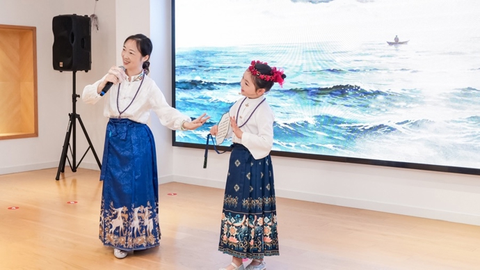 上海市家庭诗词大会上演浦东专场！以诗为媒，30组浦莎家庭结对许下共建之约