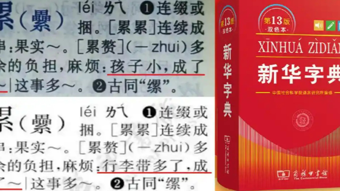微言 | 让孩子不做 “累赘”，字典就做字典