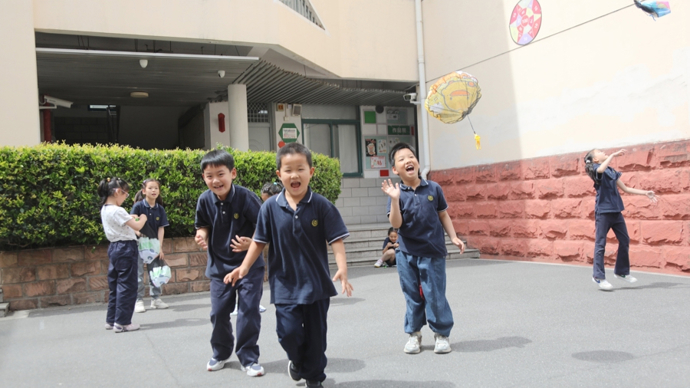 校园微改造、开亲子运动菜单，闵行这所小学让每个孩子找到自己热爱的运动