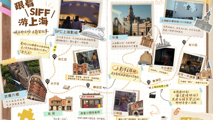 跟着万茜、黄渤的足迹换个方式看上海——你就是让故事完整的那块拼图