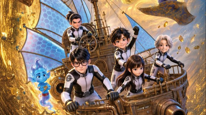时代少年团献唱主题曲，动画电影《幻影游船》6月27日全国上映