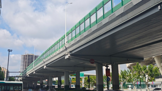 端午节后，龙华西路至吴中路段内环高架将开启“年轻化”改造
