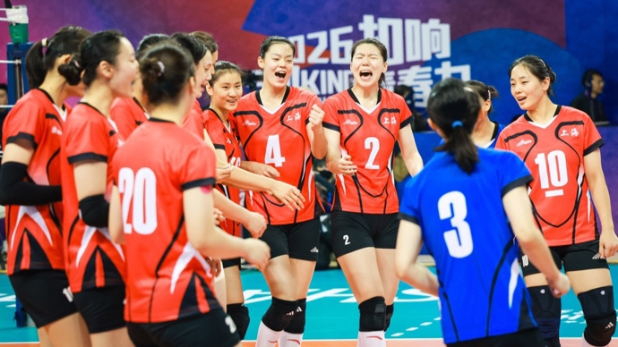 【动力图】3比0完胜！上海青年女排斩获明日之星争霸赛冠军