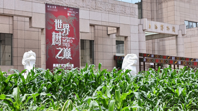 一棵“世界树”拔地而起 上海博物馆化身文化宇宙