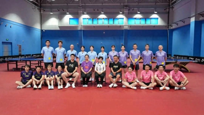 名师高徒！奥运冠军导师崇明执教 沪乒嘉年华混合团体赛四强焕新出发