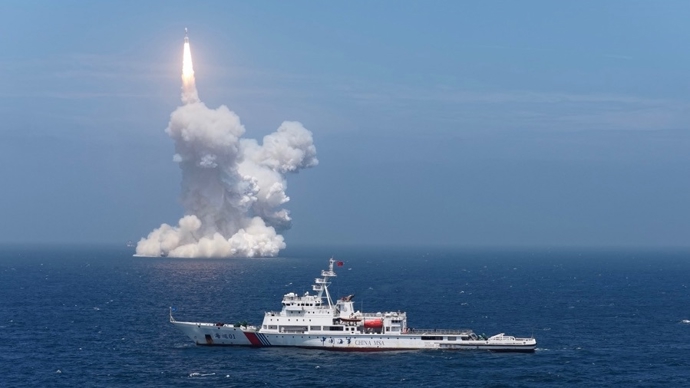 东海首次商业航天海上发射成功