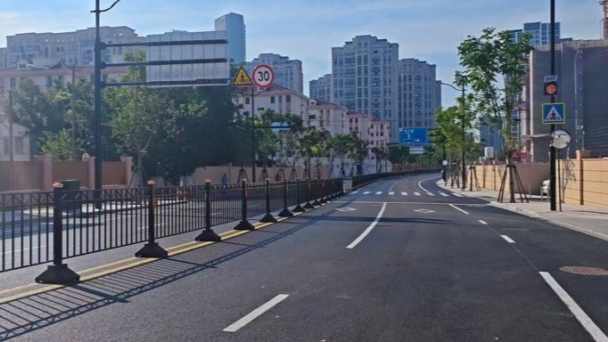 民生、发展一路牵：西岸数智中心核心区、上海南站周边四条路段陆续竣工