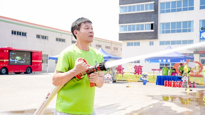守护生产安全！这家企业办了场“消防运动会”