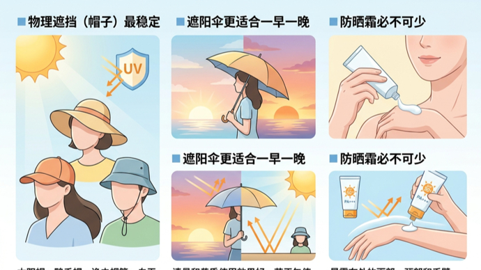 夏日防晒谨防误区！专家：看不见的紫外线正在全天候“攻击”皮肤