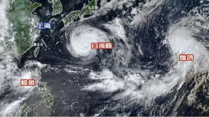 大风+阵雨！上海周五起受台风外围影响，又有两枚台风今天生成