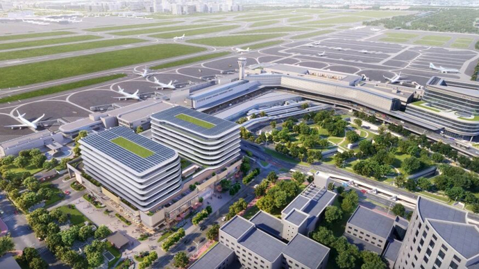 虹桥空港商业广场启动招商，打造航空商旅融合新空间