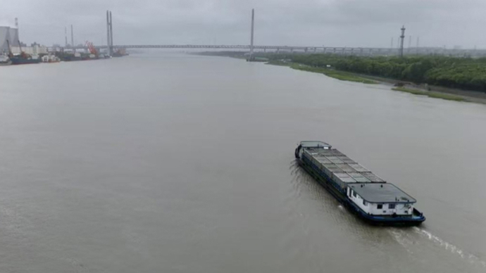 台风“白海豚”过境，闵行海事护航辖区水上复工复产