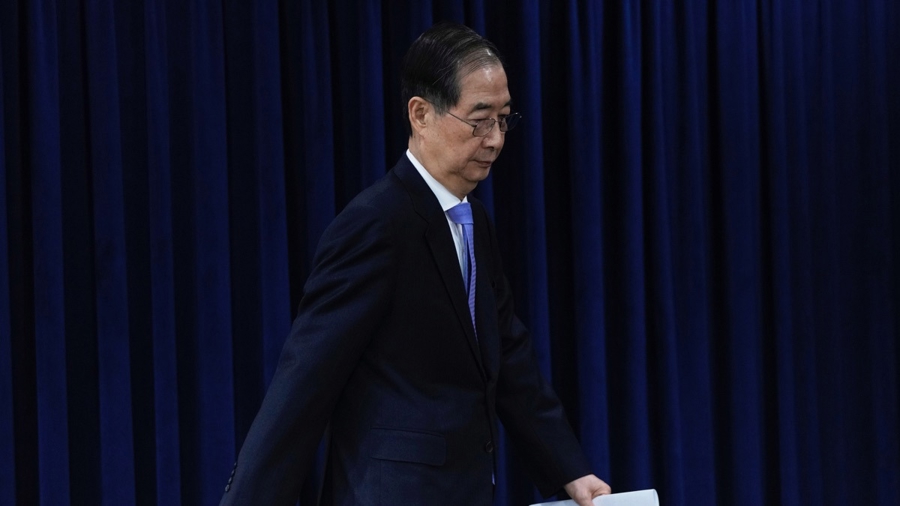 韩国国务总理或于5月初辞职参选总统