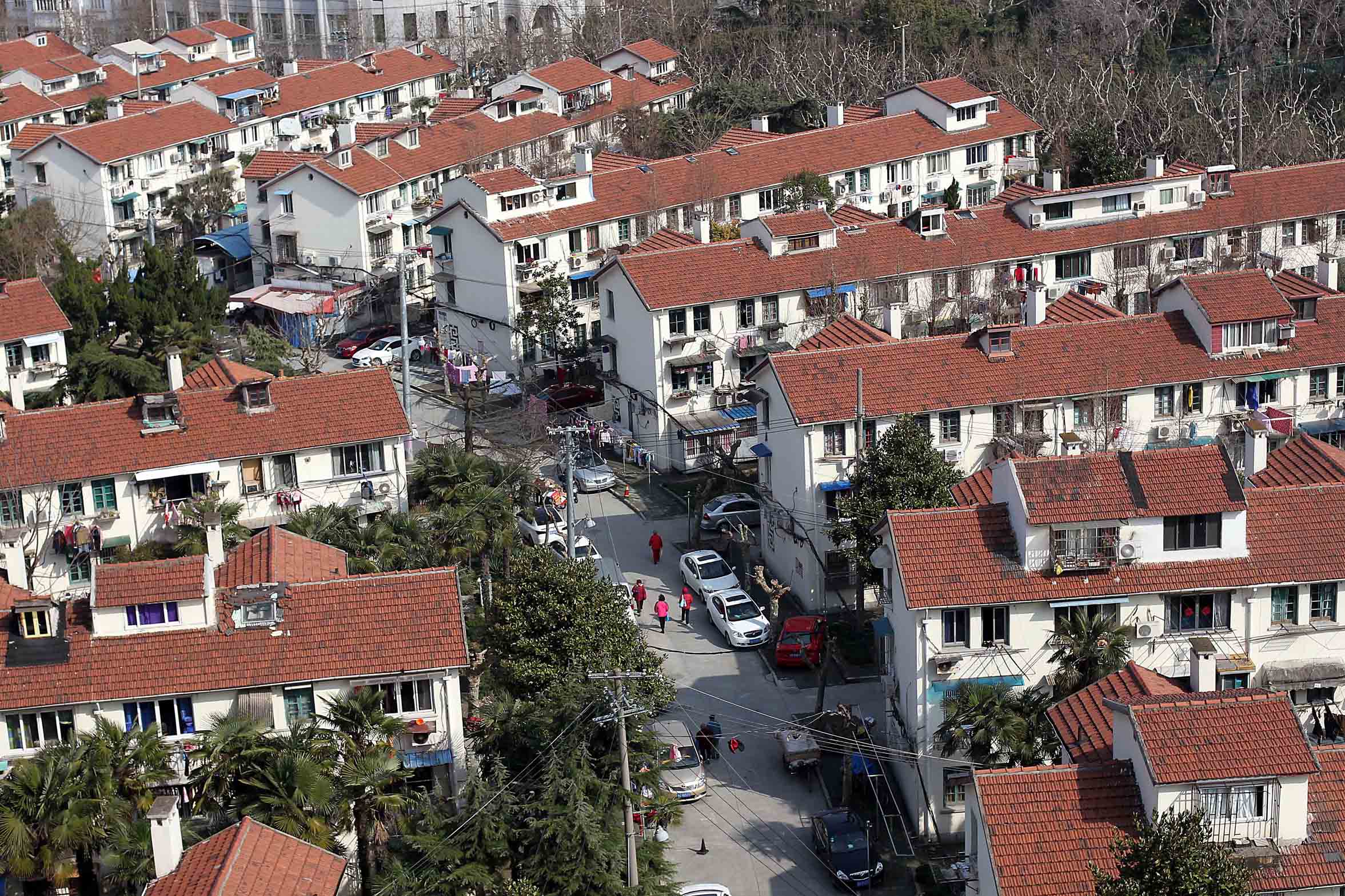 现在的曹杨新村  摄影:蒋迪雯《中国》导演:安东尼奥尼纪录片《中国》