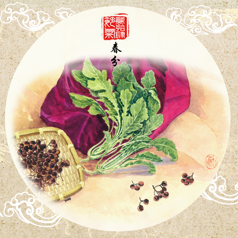 把节气美食画出味道来