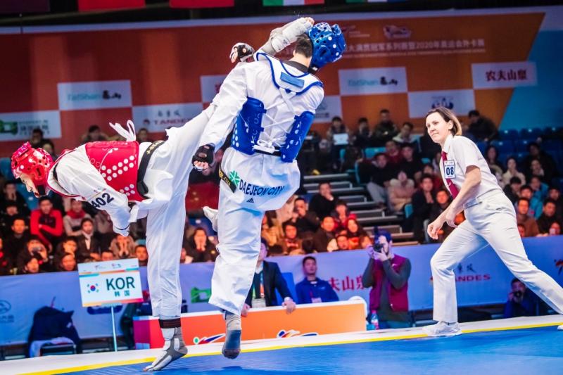 世界跆拳道大满贯总决赛首设7万美元历史最高冠军奖金郭耘菲和赵帅