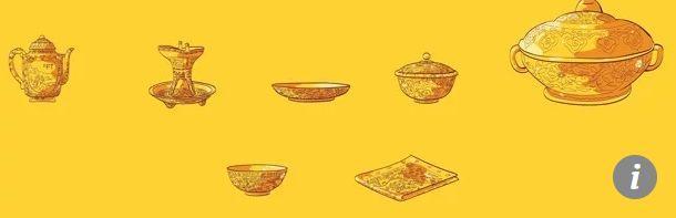 中国的餐具演变历史图图片