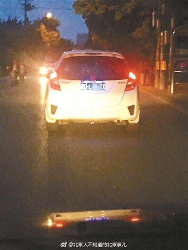 用滴滴叫来辆警车?冀D车牌冒名混入平台被