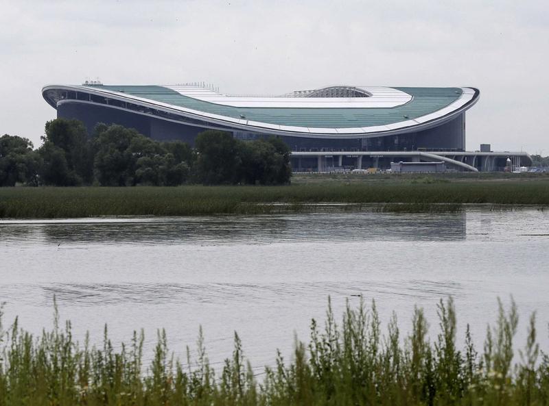 俄罗斯世界杯开赛在即!吉林一号带你从太空