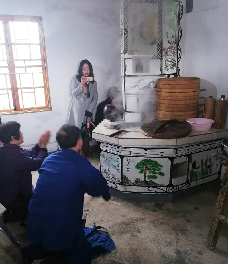 今天小年又见相传千年的送灶习俗非遗文化走亲到乡村啦